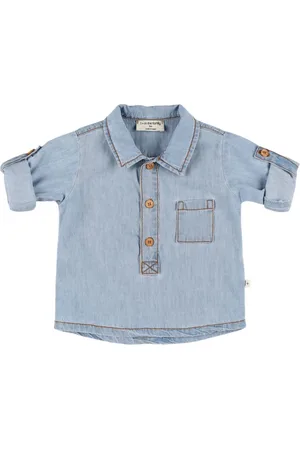 1+ IN THE FAMILY Cotton Chambray Shirt