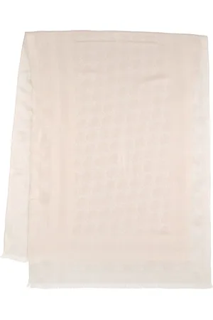 Max Mara Mestre Wool Blend Jacquard Scarf