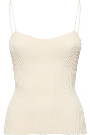 Khaite Ziggy Viscose Blend Tank Top