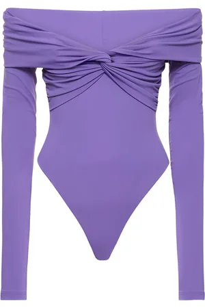 The Andamane Kendall Off The Shoulder Lycra Bodysuit