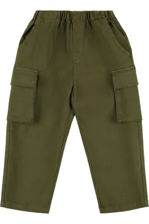 Babe & Tess Stretch Cotton Cargo Pants