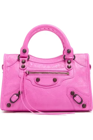 Balenciaga Mini Le City Leather Shoulder Bag