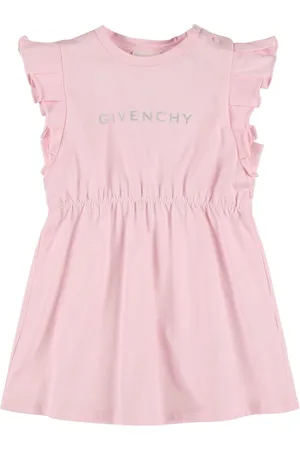 Givenchy Cotton Jersey Dress W/logo