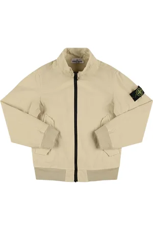 Stone Island Cotton Blend Bomber Jacket