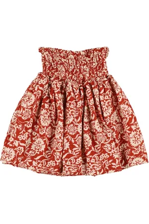 The New Society Baltic Printed Cotton Skirt