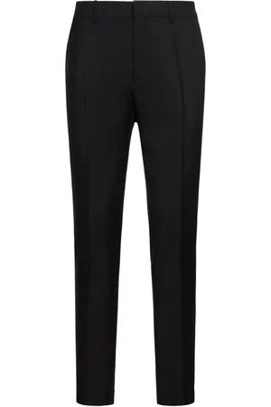 Ami Cigarette Fit Wool Pants