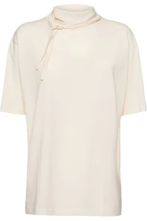 LEMAIRE Cotton T-shirt W/ Scarf