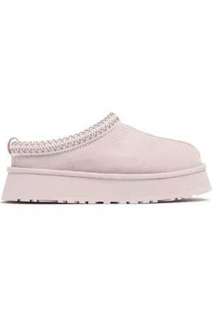 UGG 44mm Tazz Shearling Platform Loafers