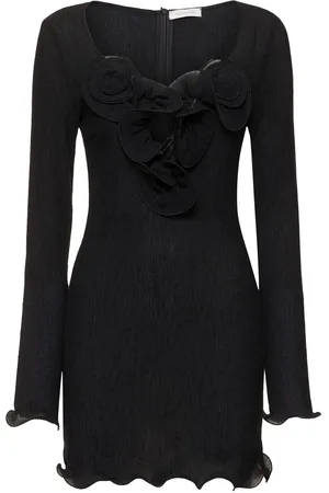 MAGDA BUTRYM Rose Detail Mini Dress