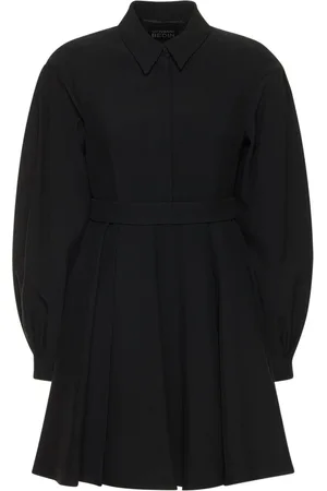 GIOVANNI BEDIN Long Sleeve Mini Shirt Dress