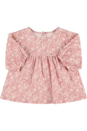 Babe & Tess Printed Cotton & Linen Shirt