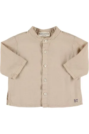 Babe & Tess Linen Blend Shirt