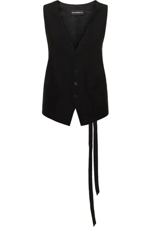 ANN DEMEULEMEESTER Charlotte Viscose Jersey Vest