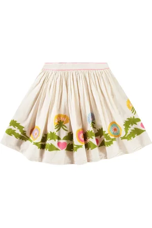 Molo Embroidered Cotton Skirt