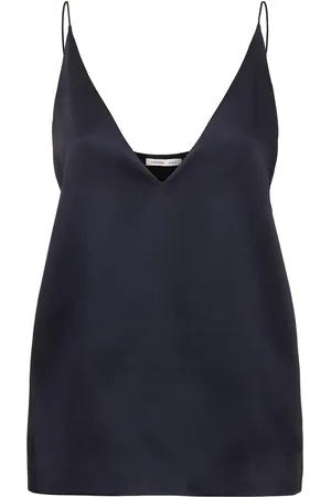 Carven Satin Camisole Top