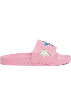 Stella McCartney Star Printed Rubber Slide Sandals