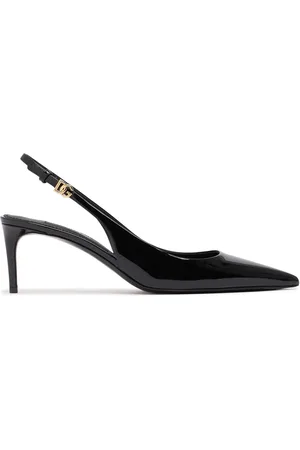 Dolce & Gabbana 60mm Patent Leather Slingback Heels