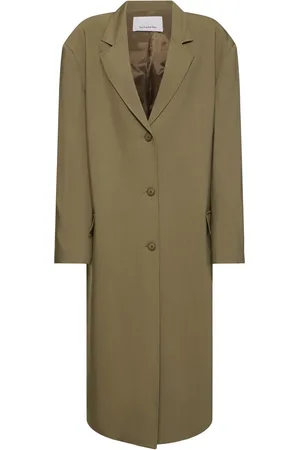 The Frankie Shop Tribeca Viscose Blend Long Coat