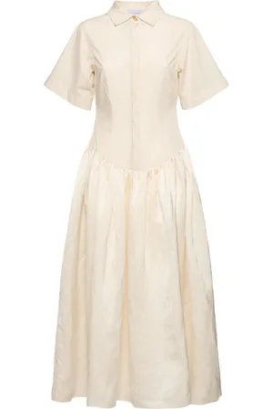 Abadía Mena Long Shirt Dress