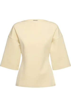 Auralee Wetsuit Jersey Boatneck Top