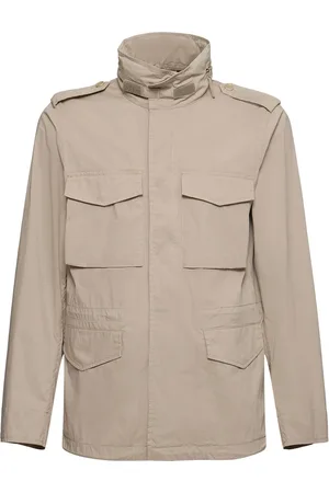 Aspesi Minifield Cotton Blend Poplin Jacket
