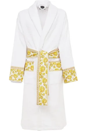 VERSACE Jaq Medusa Cotton Bathrobe
