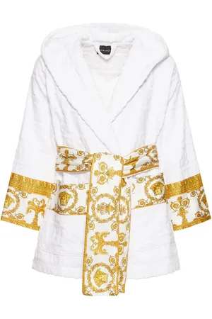 VERSACE Short Cotton Bathrobe