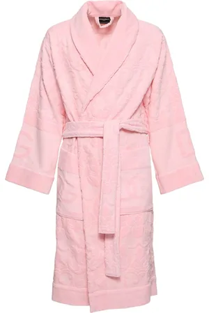 Dolce & Gabbana Cotton Jacquard Bathrobe