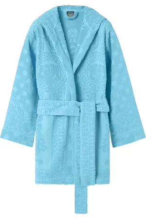 VERSACE On Repeat Short Bathrobe