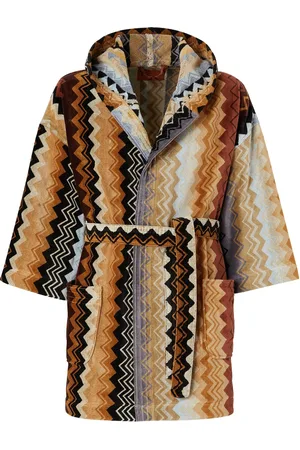 Missoni Giacomo Hooded Short Bathrobe
