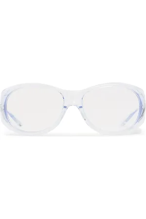 Courrèges Hybrid 01 Round Acetate Sunglasses