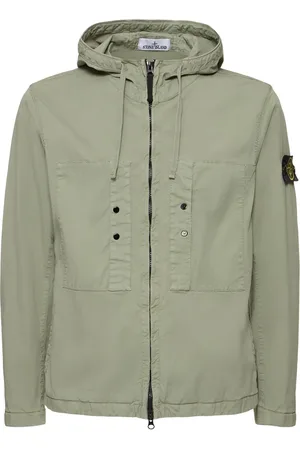 Stone Island Short Stretch Cotton Parka