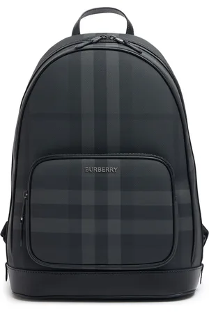 Burberry Check E-canvas Backpack