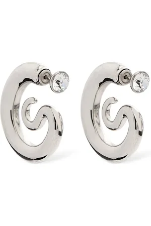 Panconesi Diamond Serpent Hoop Earrings