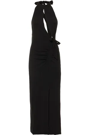 ROTATE Metle Cotton Blend Jersey Midi Dress