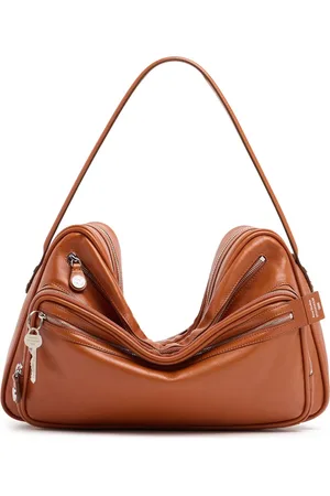 Acne Studios Medium Camero Leather Shoulder Bag