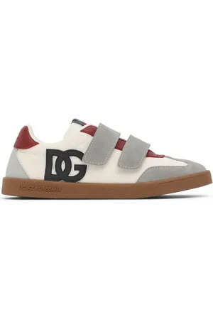 Dolce & Gabbana Logo Print Strap Sneakers