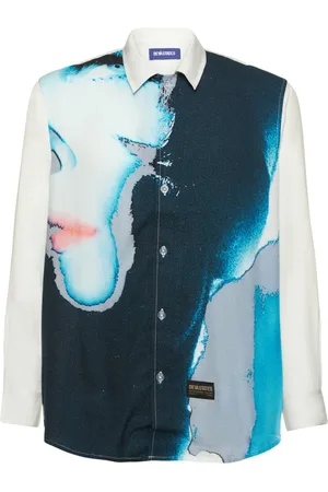 Deva States Obscure Printed Rayon Shirt