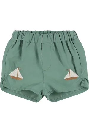 Donsje Boat Print Nylon Swim Shorts
