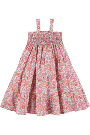 MC2 SAINT BARTH Liberty Print Cotton Jersey Dress
