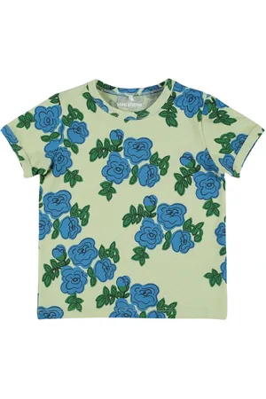 Mini Rodini Printed Cotton Blend Jersey T-shirt