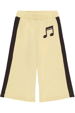 Mini Rodini Embroidered Cotton Sweatpants