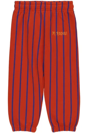 Mini Rodini Striped Cotton Sweatpants