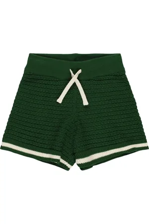 Mini Rodini Cotton Knit Shorts