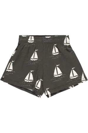 Mini Rodini Printed Cotton Sweat Shorts