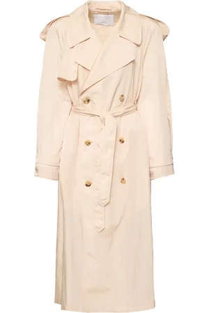 WARDROBE.NYC Recycled Twill Long Trench Coat