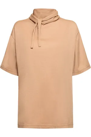 LEMAIRE Cotton T-shirt W/ Scarf