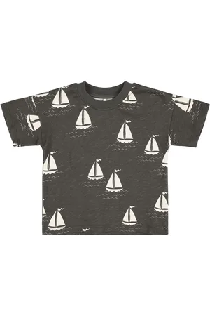 Mini Rodini Printed Cotton Jersey T-shirt