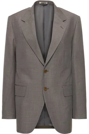 Auralee Tropical Wool & Mohair Jacket