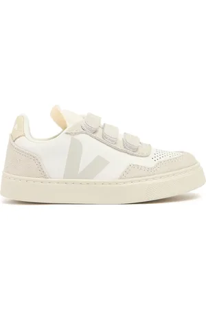 Veja V-90 Chrome-free Leather Sneakers